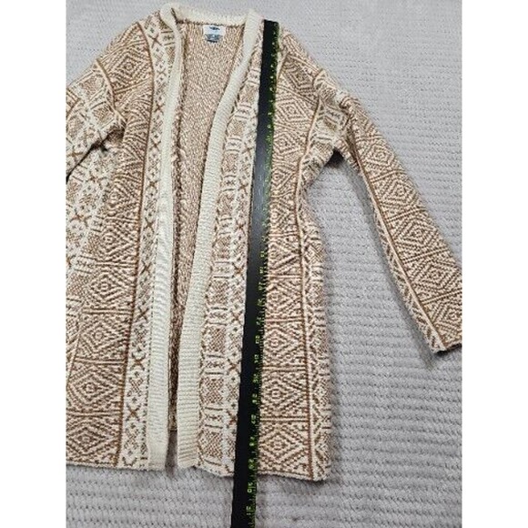 Old Navy Sweater Womens XS Open Front Cardigan Aztec Print - Picture 3 of 8